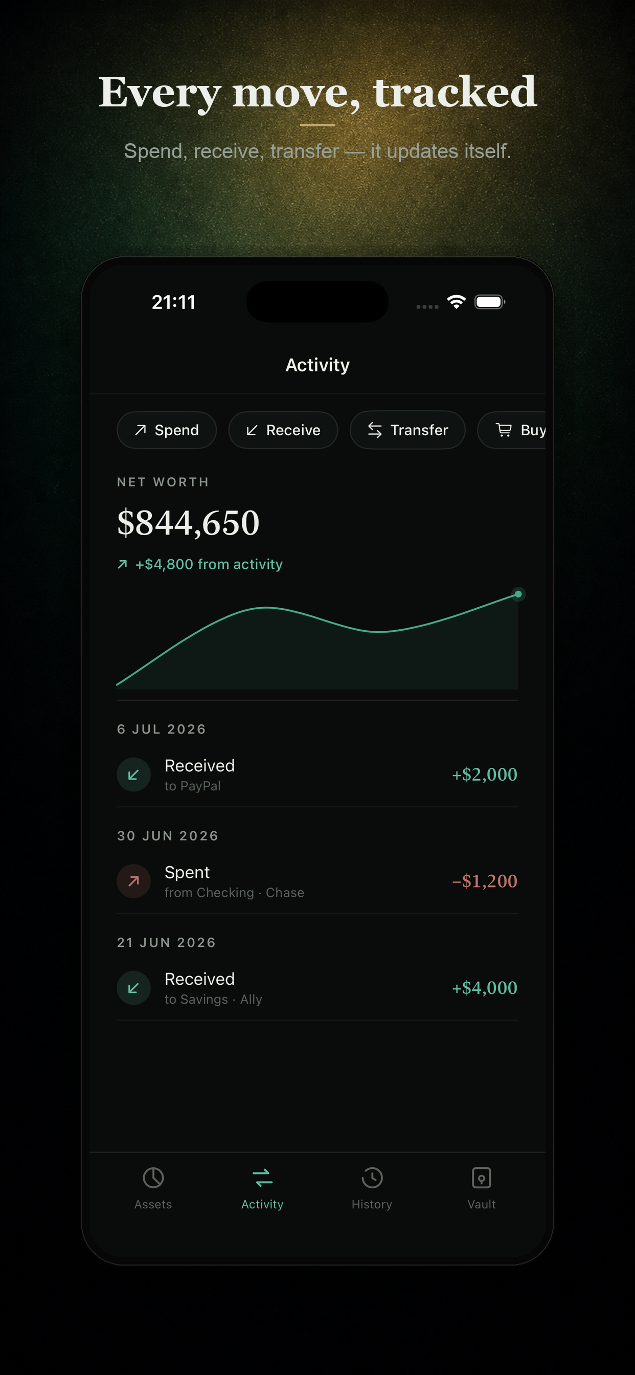 Sable Net Worth Tracker screenshot 4