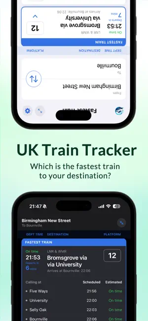 Fastest Train: UK Live Trains screenshot 1