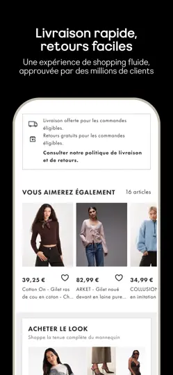 Capture d'écran de ASOS : Toute La Mode En Ligne sur iPhone 4