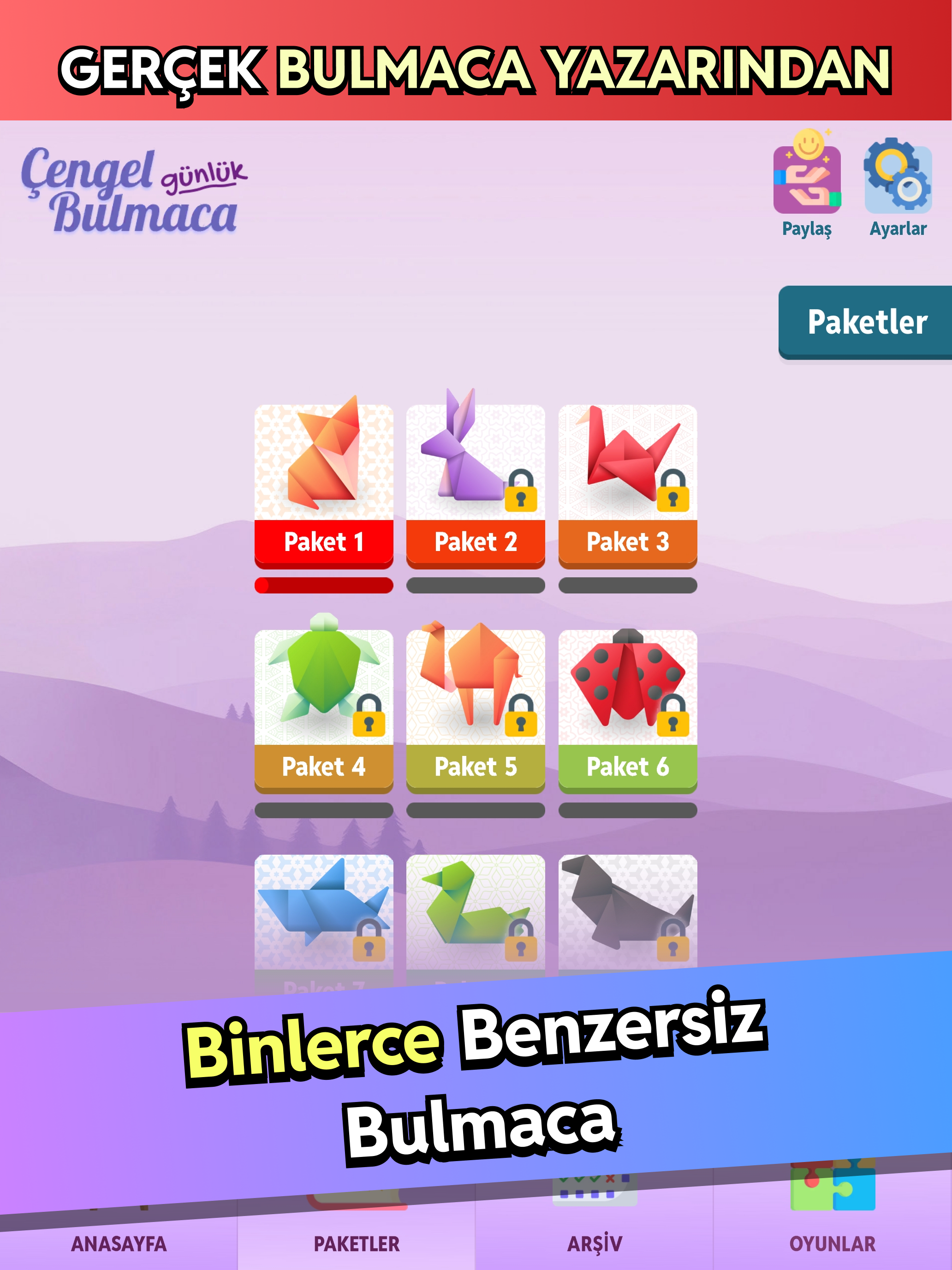 Çengel Bulmaca - Günlük