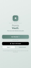 Points Vault - Rewards Tracker screenshot