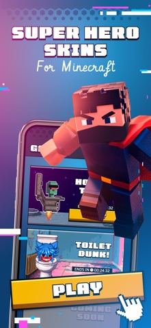 Super Hero Skins for MCPE iPhone screenshot