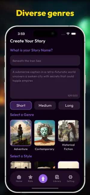 AI Novel Generator screenshot 4
