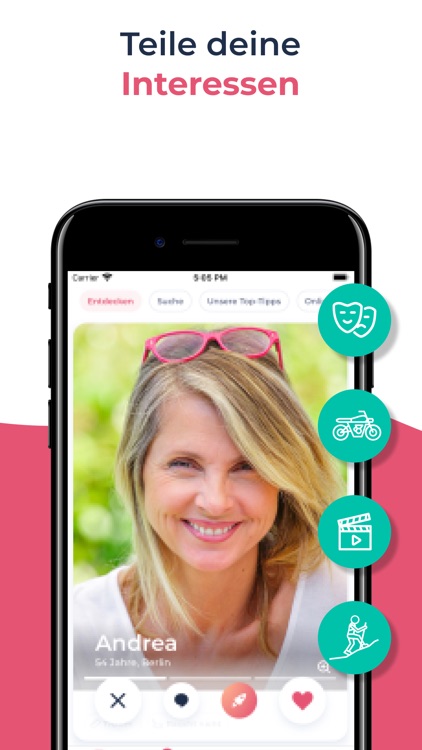 Zweisam - Dating App über 50