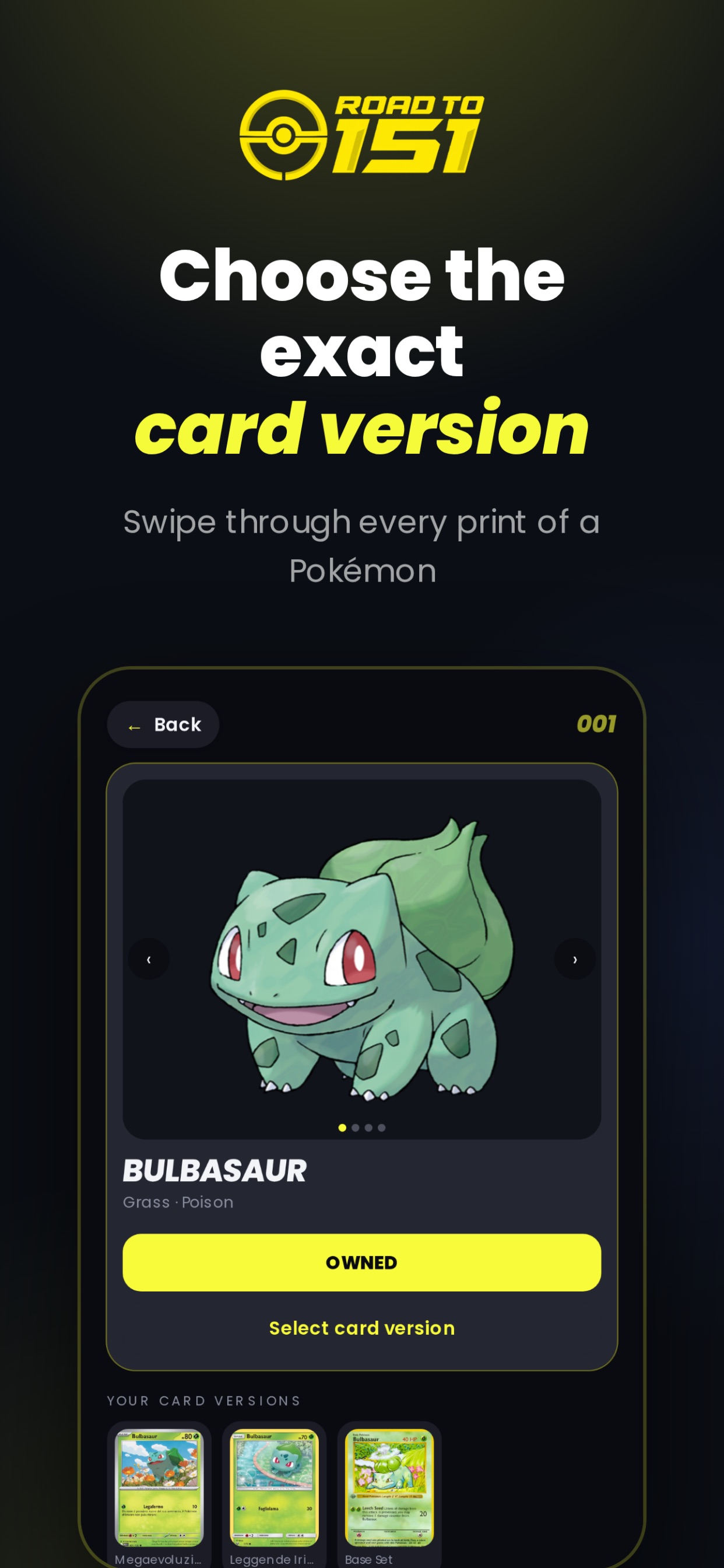 Screenshot 3 of Roadto151: TCG Card Collection