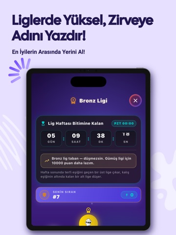 Wizly : Trivia Bilgi Yarışması iPad screenshot