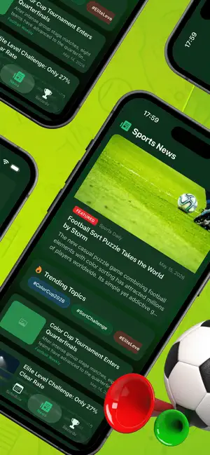FootballSortPuzzle screenshot 3