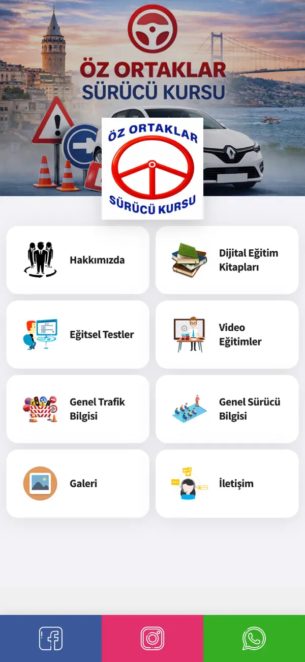 Screenshot #1 pour Öz Ortaklar Sürücü Kursu