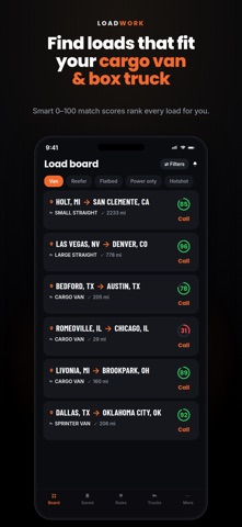 Load Work Hub: Load Board Screenshot 1 of 6