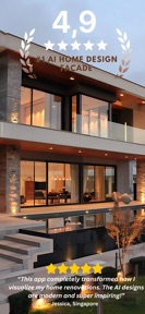 AI Home Design Landscape screenshot