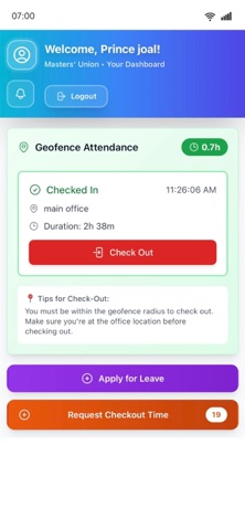 App screenshot