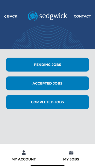 Screenshot #1 pour Sedgwick UK Contractor Network