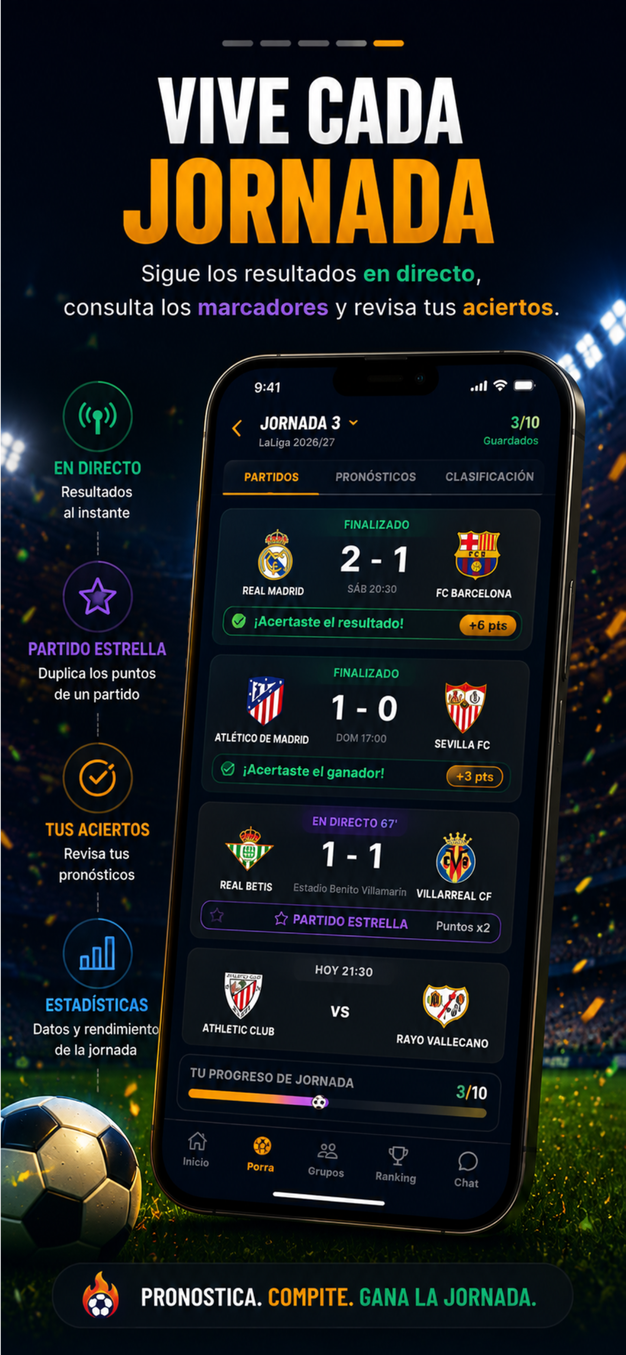 Forofo - La porra entre amigos screenshot 5