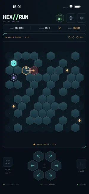 HexRun screenshot 2