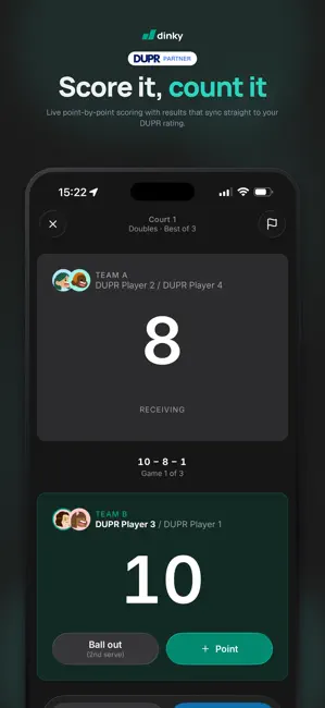 Dinky - Book Pickleball iPhone screenshot 4