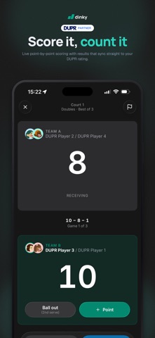 Dinky - Book Pickleball iPhone screenshot 4