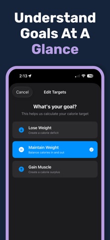 QuickCalories: AI Food Tracker screenshot