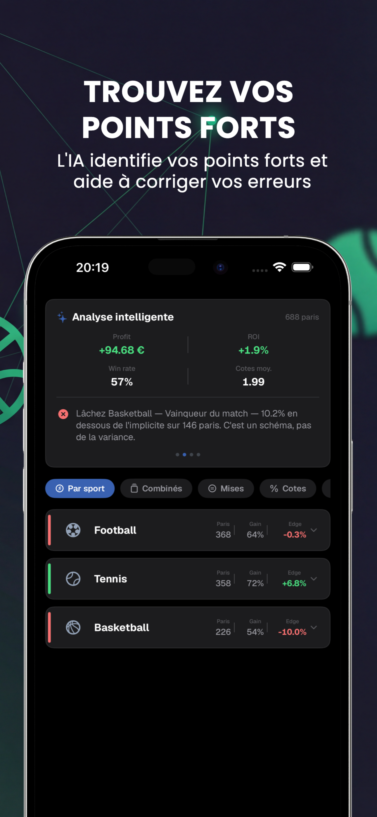 BetTrack: Suivi Paris Sportifs
