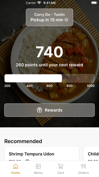 Curry Do iPhone screenshot 1 - Food & Drink app