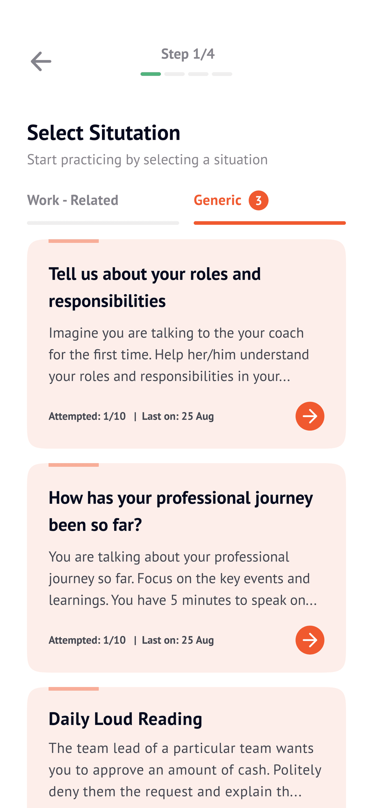 Learner App - Vani.Coach