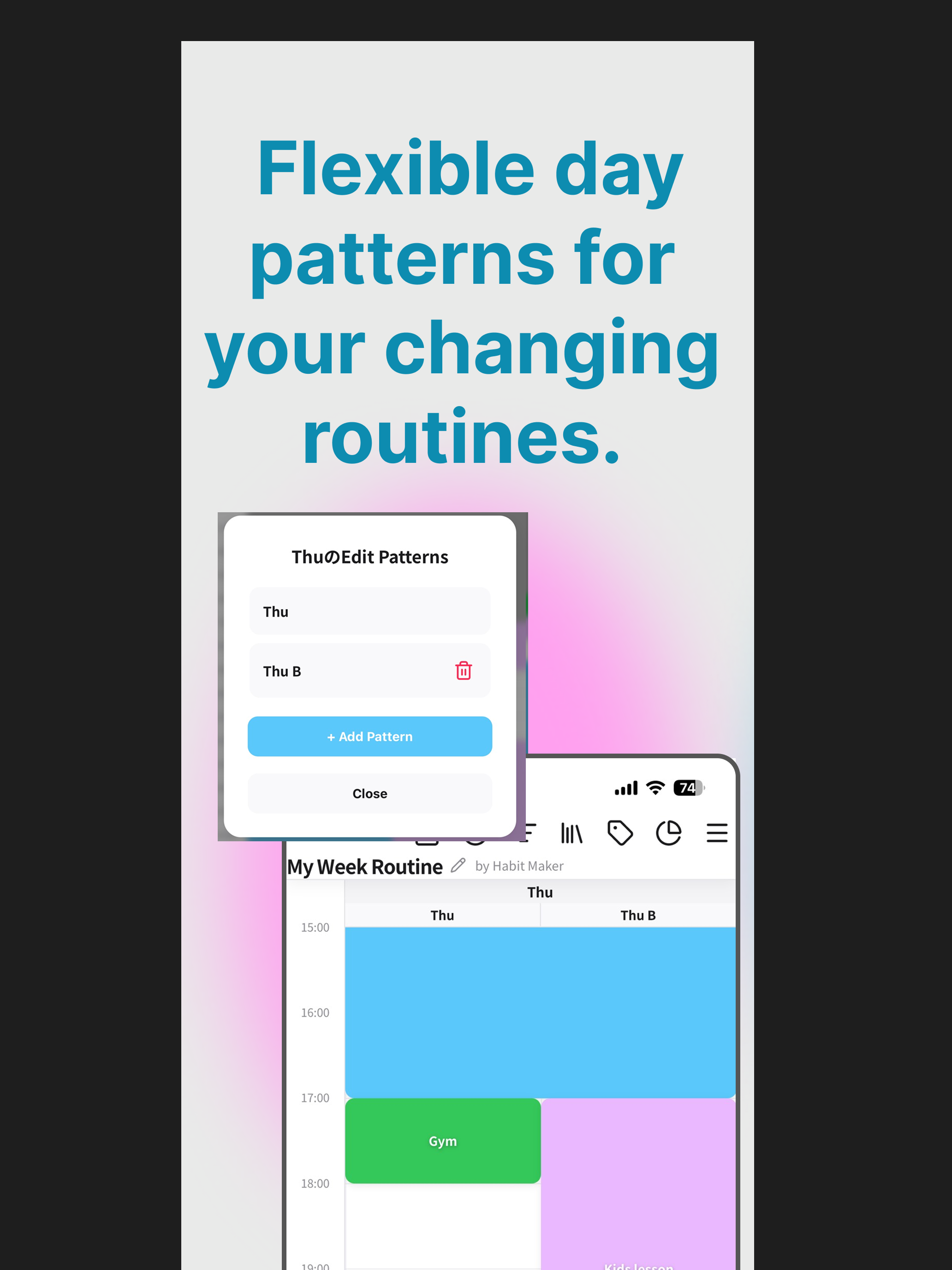 Habit Maker & Weekly Planner