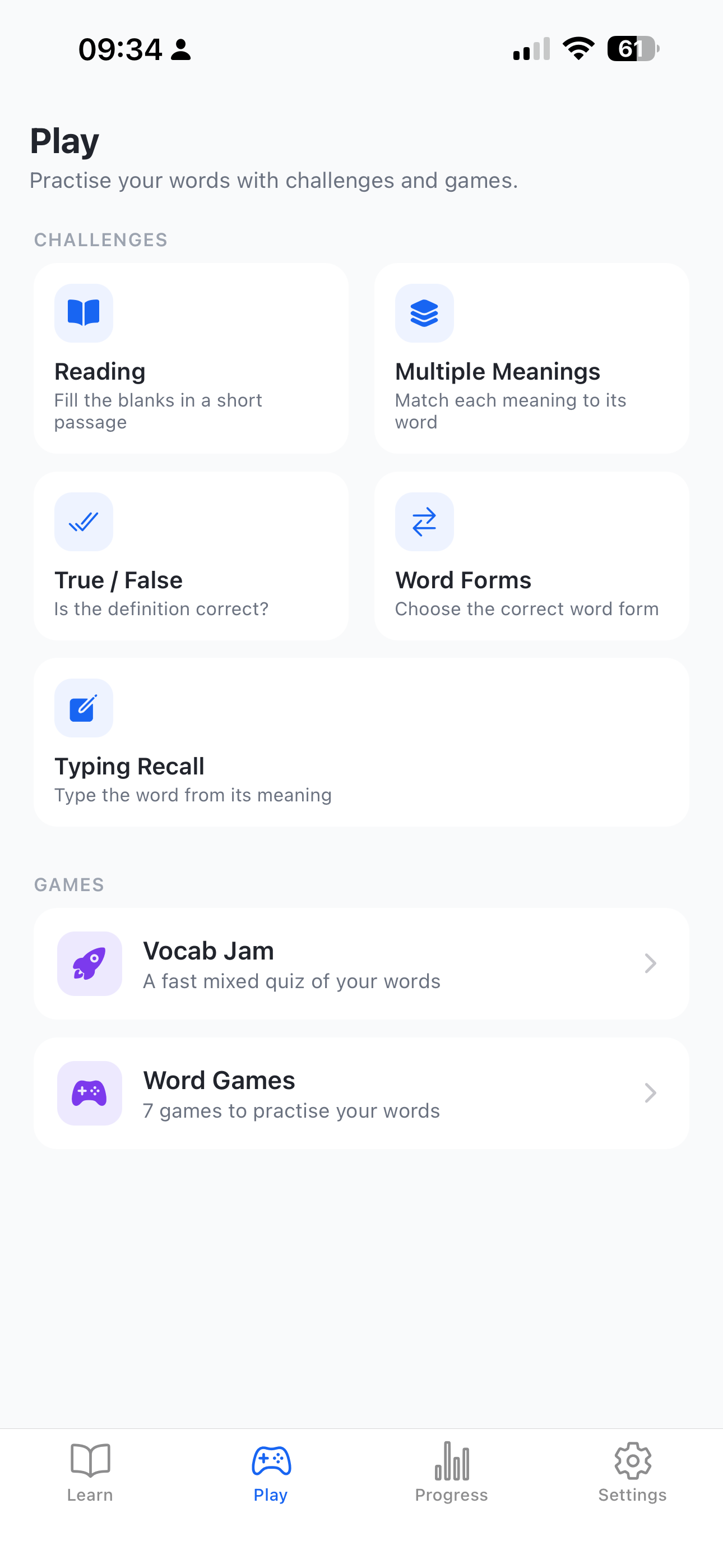 VocabSpark screenshot 6