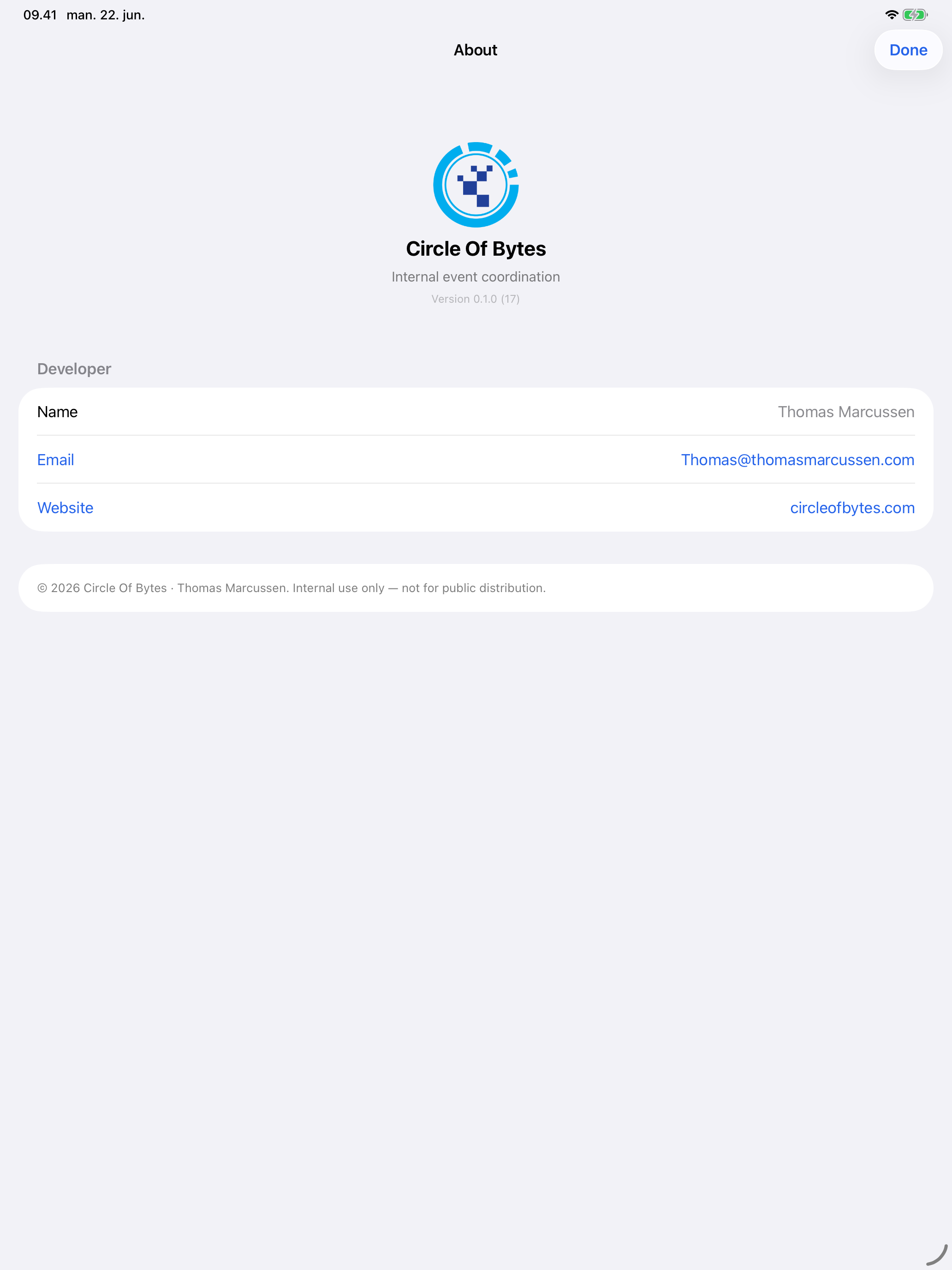 Circle Of Bytes - Events screenshot 8