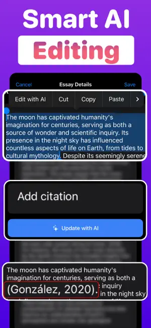 AI Essay Writer : EssayCraft screenshot 3