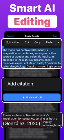 AI Essay Writer : EssayCraft screenshot