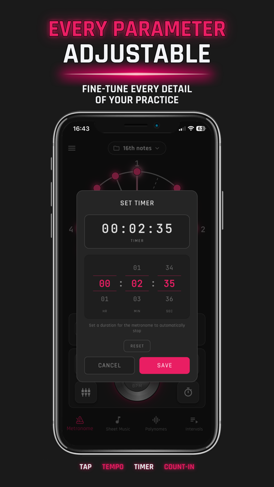 #7. Metronome Lab: Bpm Counter (iOS) Podle: Levente Asztalos