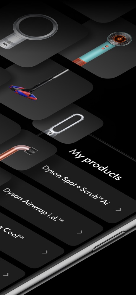 MyDyson™ App Store screenshot 2, no headline. No words at all.