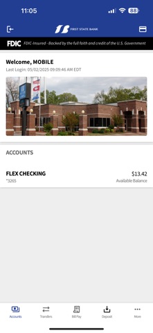 FirstStateBk Mobile Screenshot 2 of 5