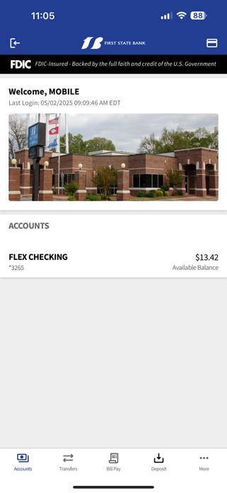 FirstStateBk Mobile Screenshot 2 of 5