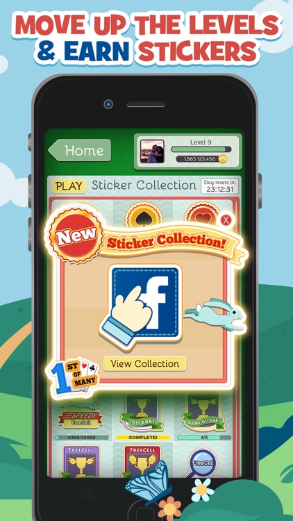 FreeCell Deluxe® Social screenshot-5