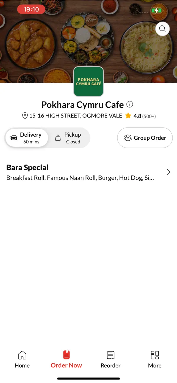Screenshot #2 pour Pokhara Cymru Cafe