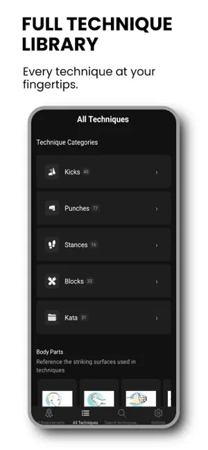 Kyokushin: Belts Requirements screenshot 2