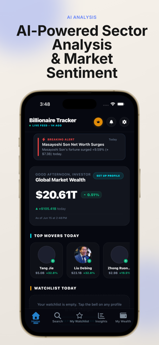 Billionaire Tracker: Net Worth Screenshot 2 of 6