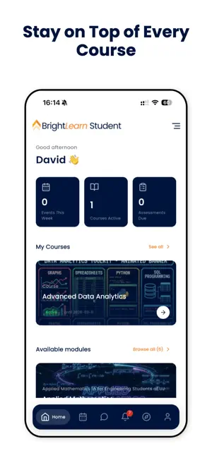 BrightLearn Portal screenshot 1