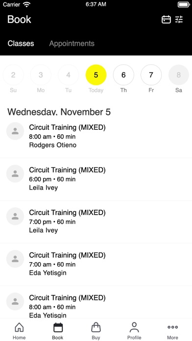 App screenshot