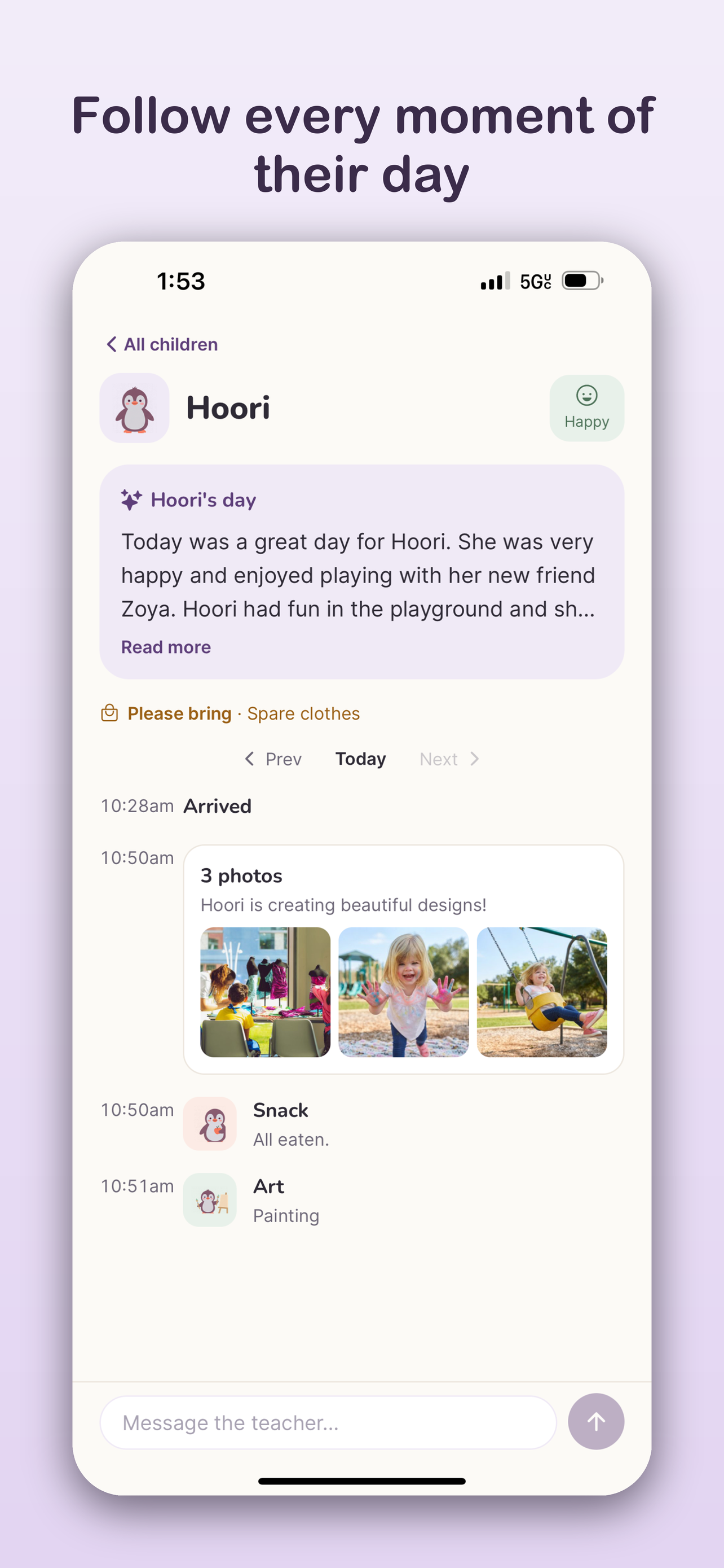 Little Nest:  Child Care App screenshot 2