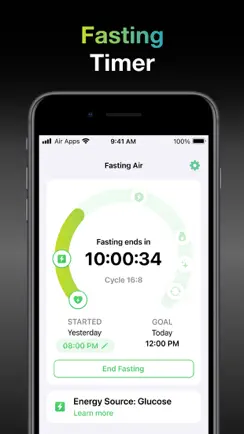 Fasting Air: Intermittent Diet iPhone image 2