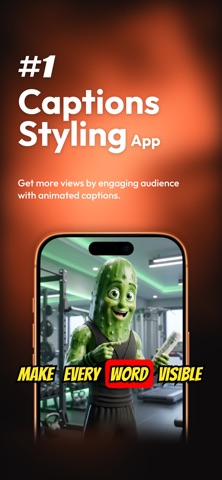 Capster: AI Captions for Video Screenshot 1 of 4