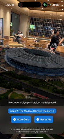 EGK Arena AR screenshot