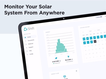 Shift Solar iPad screenshot