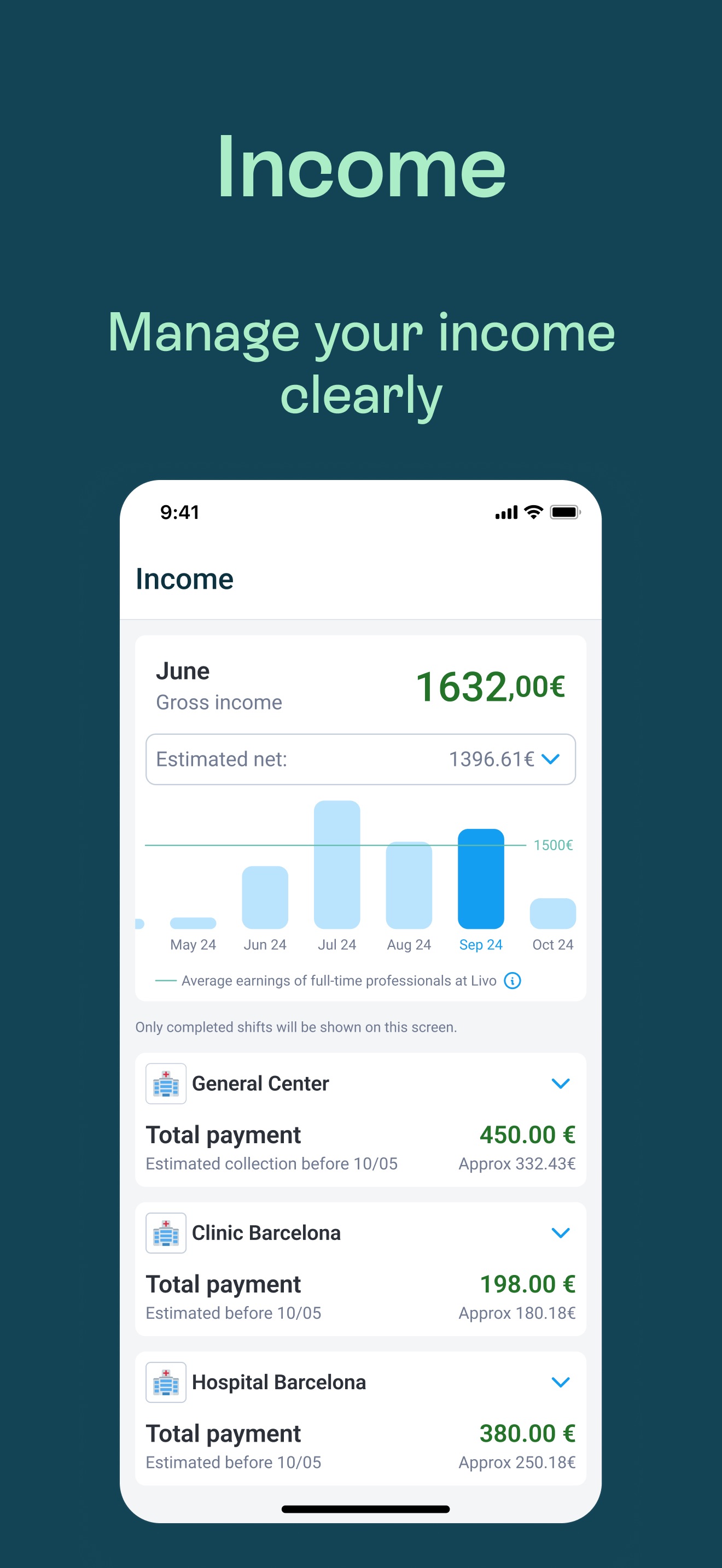Livo - Work in healthcare 스크린샷 4