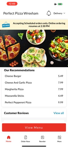 Perfect Pizza Wrexham Screenshot 2 of 4