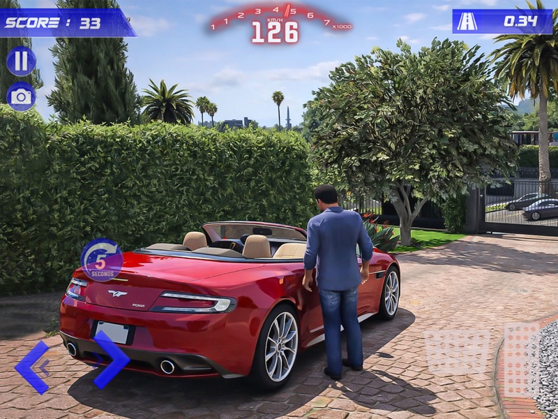 Conducción de coches en 3D screenshot 11