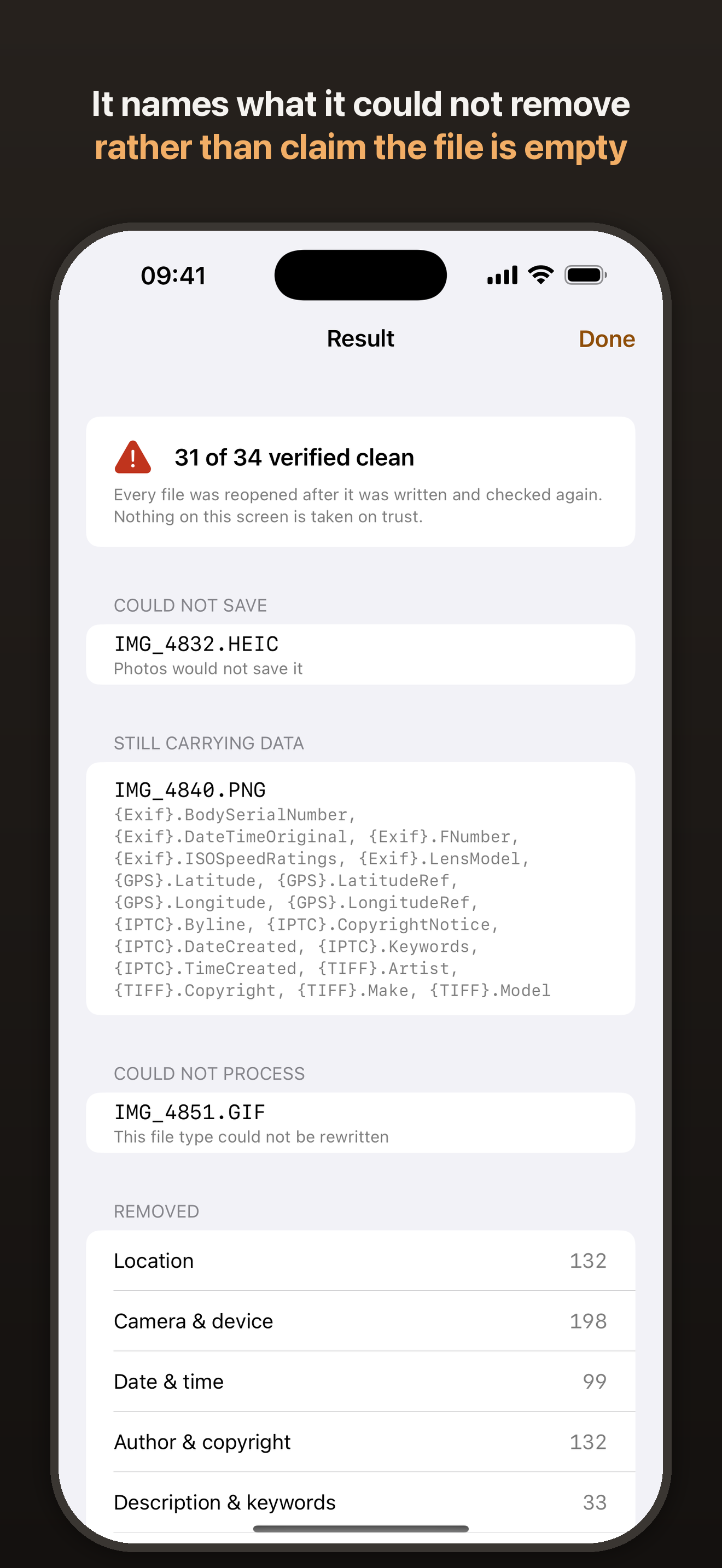ExifStrip screenshot 3