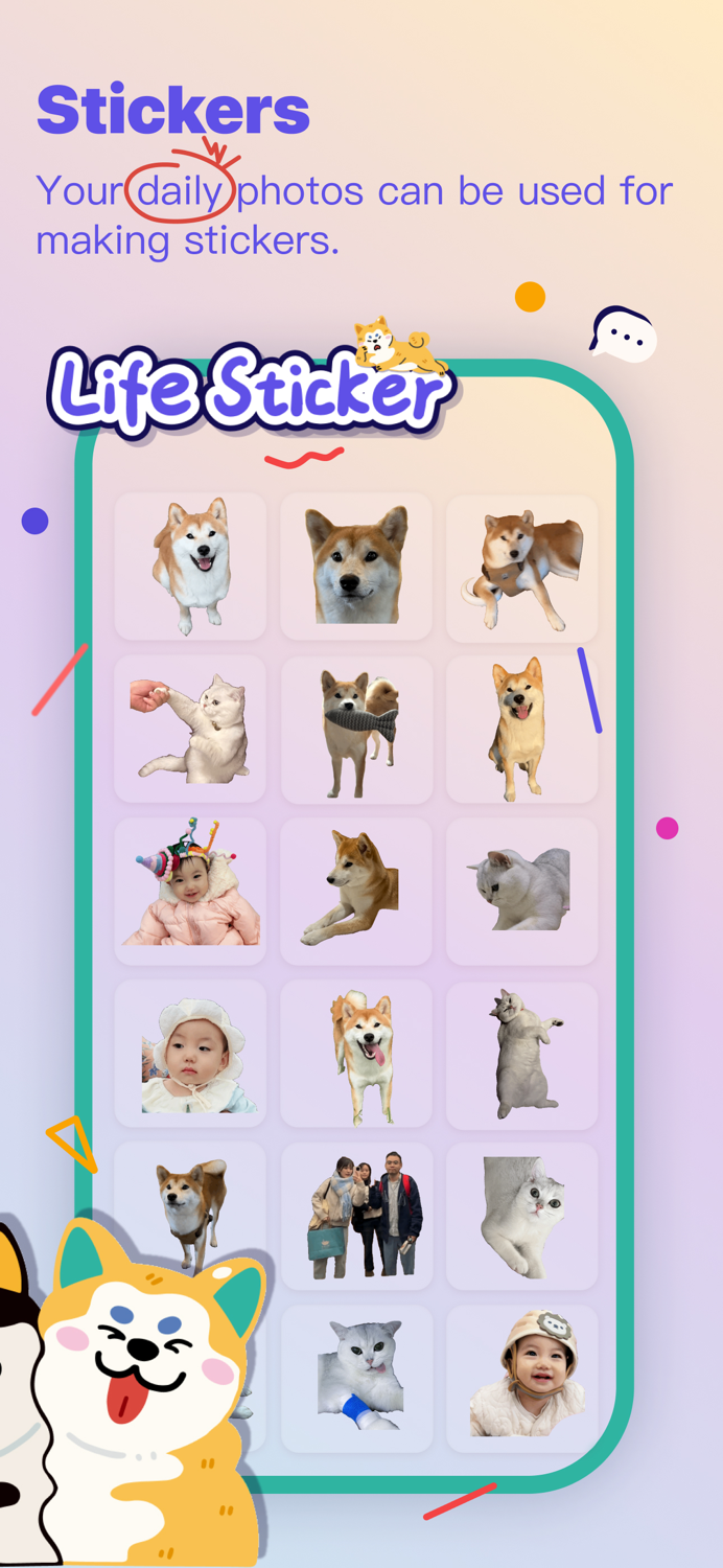 Life Sticker  - GIF Maker