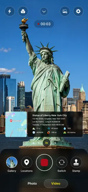 GPS Map Camera : Timestamp screenshot 2